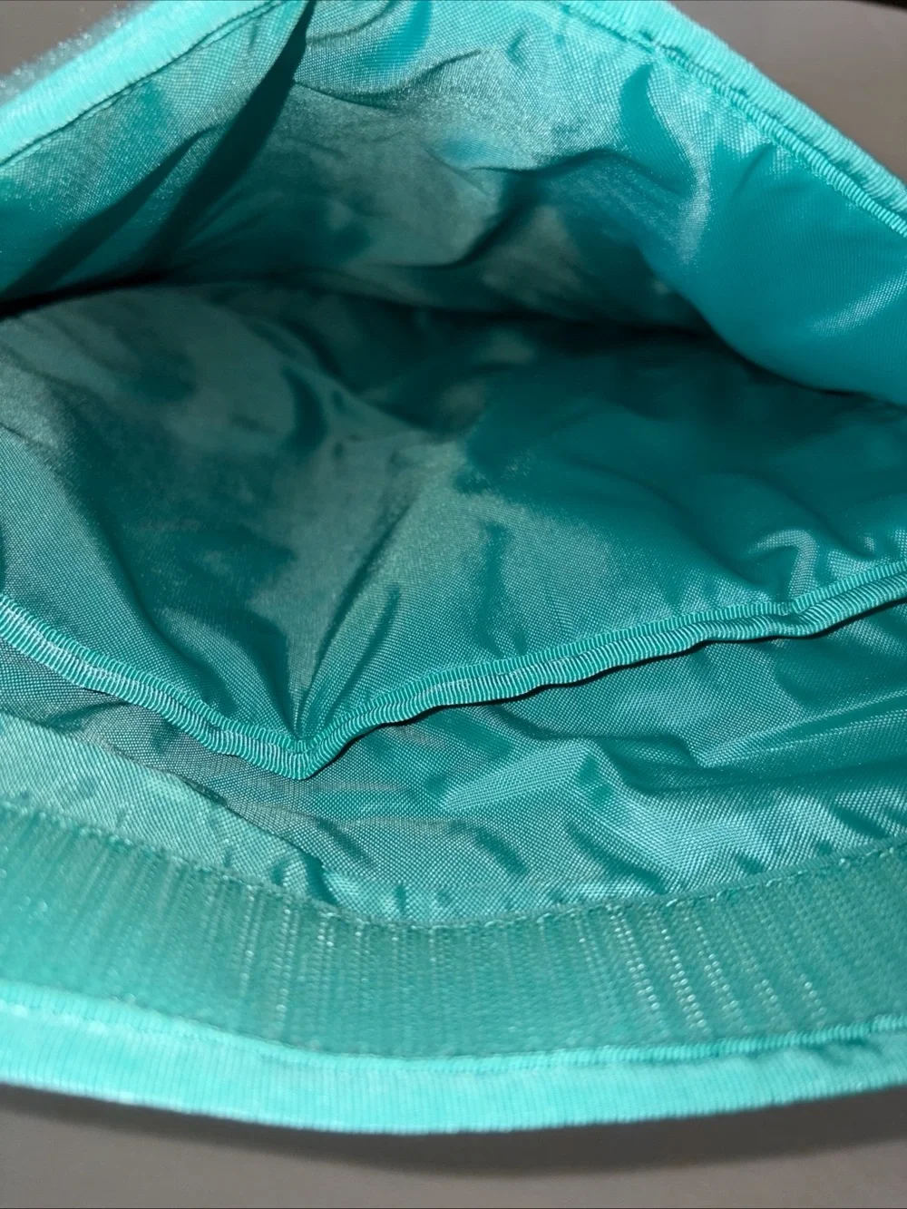 Patagonia Refugio Padded Laptop Sleeve for Backpack Mesh Pocket Teal 15” x 11”